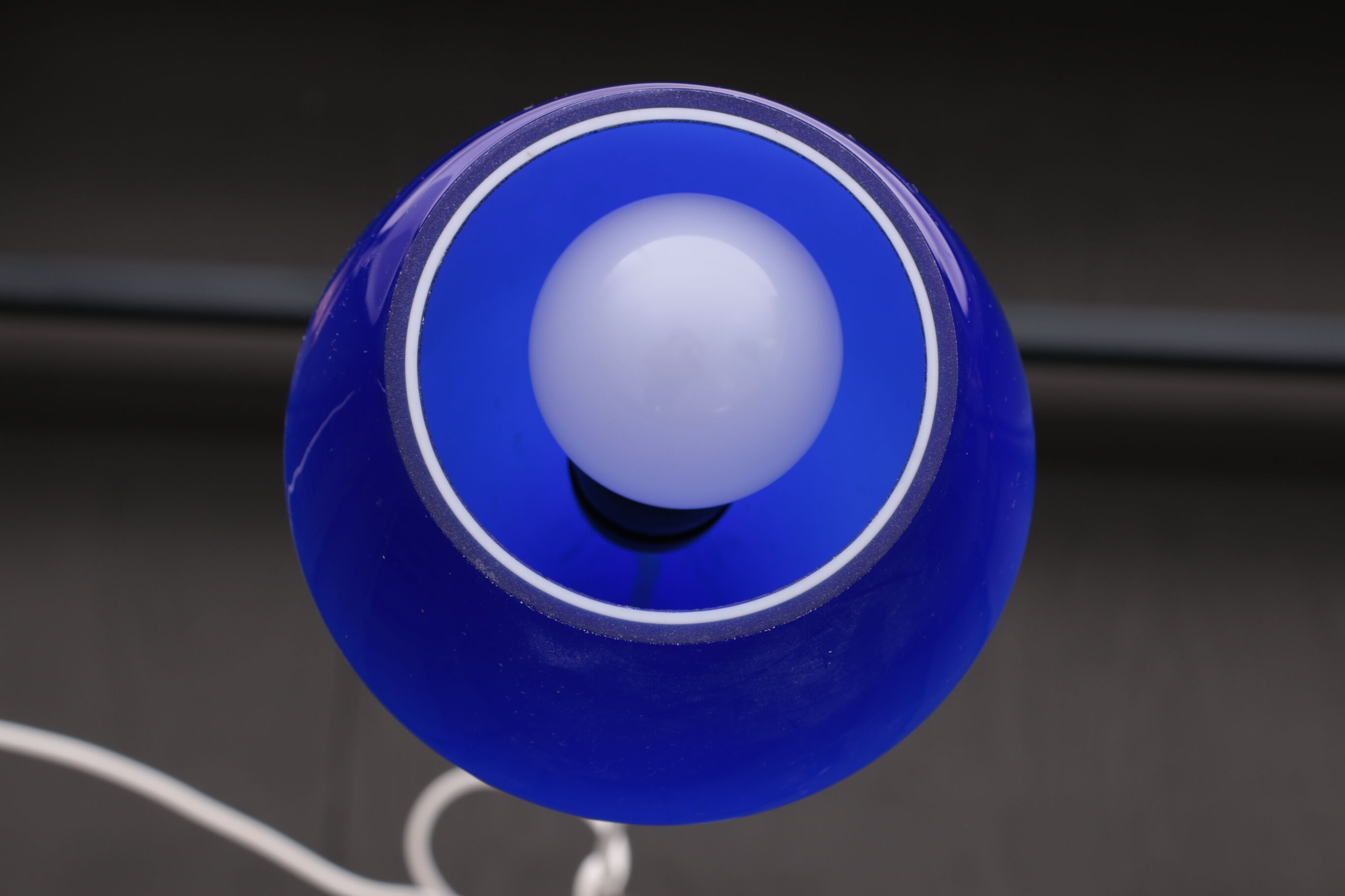 Holmegaard Glass hanging lamp Design Louis Poulsen,1960 Denmark