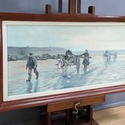 Grand Tableau « Les Goémoniers », de A. Le Guen – 1969