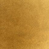 Golden yellow velvet pouf