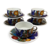 Set of 5 big coffe cups Villeroy & Boch Acapulco