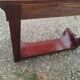 Console ancienne style louis xvi plateau bois