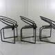 Set of 3 La Tonda chairs by Mario Botta for Alias, Italy 1987