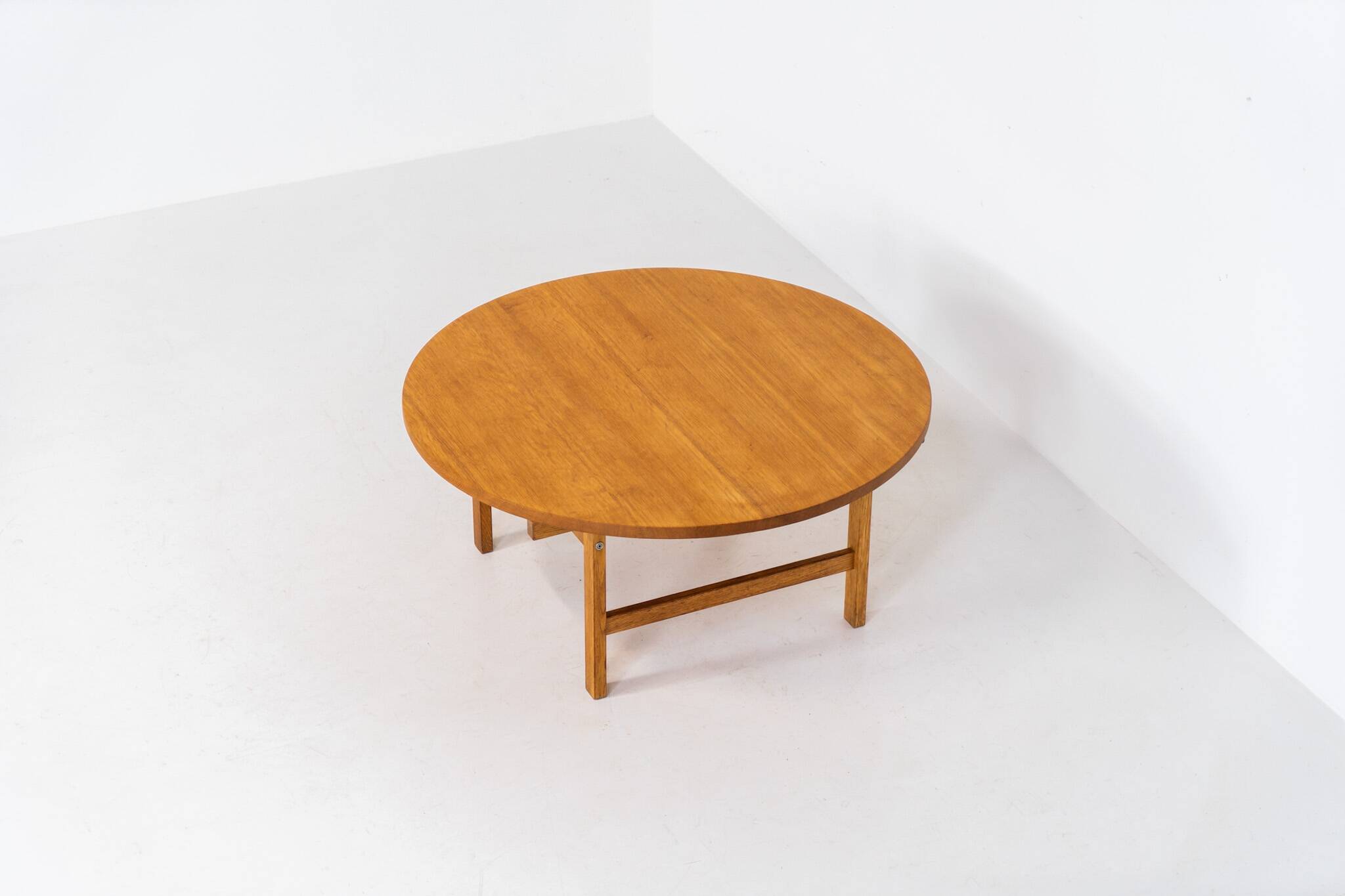 Table basse en chêne par Hans J. Wegner pour PP Møbler