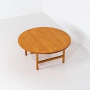 Coffee table in oak by Hans J. Wegner for PP Møbler