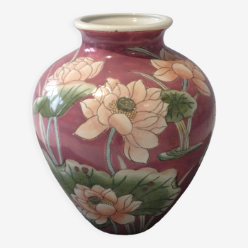 Vase boule chinois