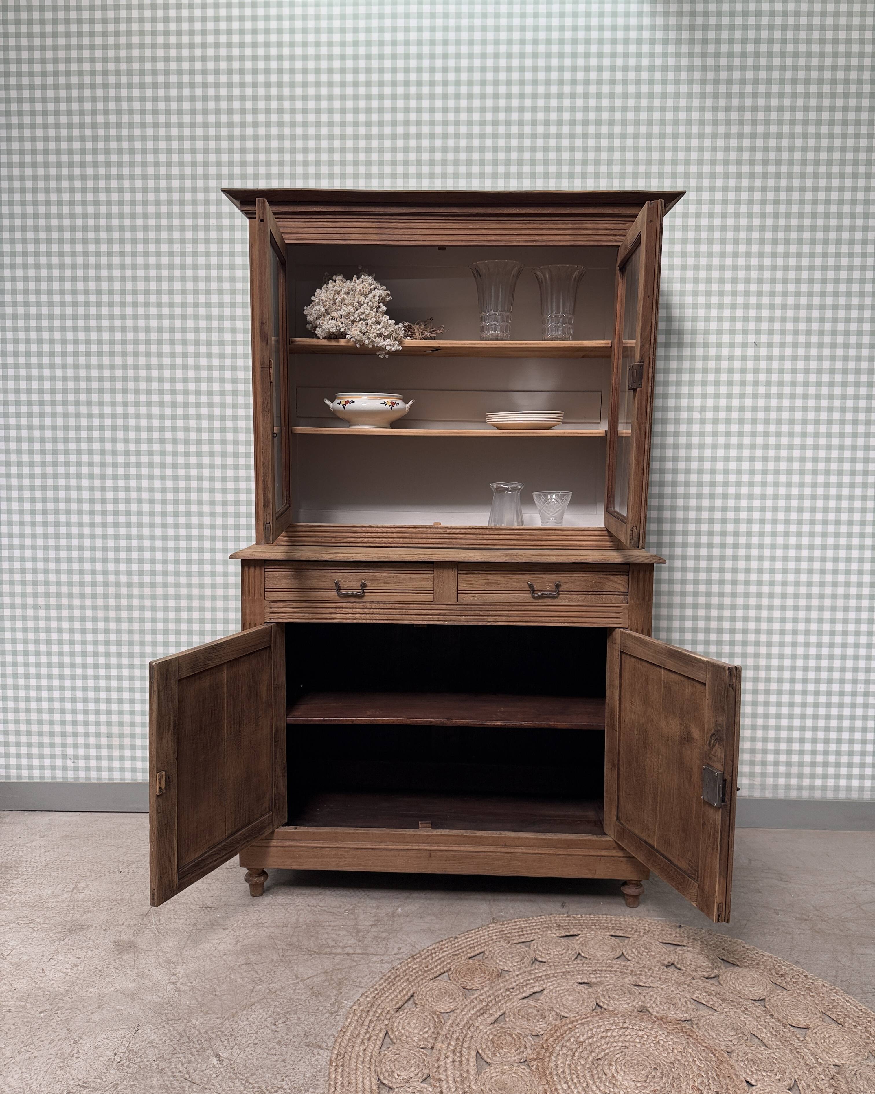 Buffet Art Déco deux corps (rénové)