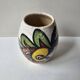 Ceramic vase with geometric pattern (Pablo Sanguino)