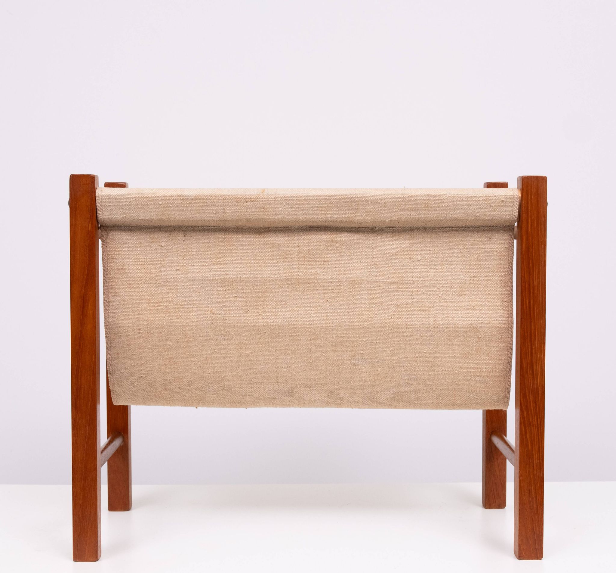 Scandinavian Teak Magazine Rack 1960s
