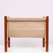 Scandinavian Teak Magazine Rack 1960s