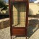 Mahogany Showcase - Bronze Golden Style Louis XVI
