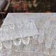 Set of 27 Saint Louis crystal glasses