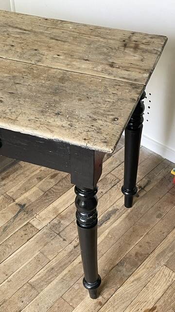 TABLE Desk ANTIQUE Louis Philippe style