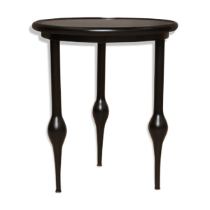 table d’appoint ronde avec 3 pieds
