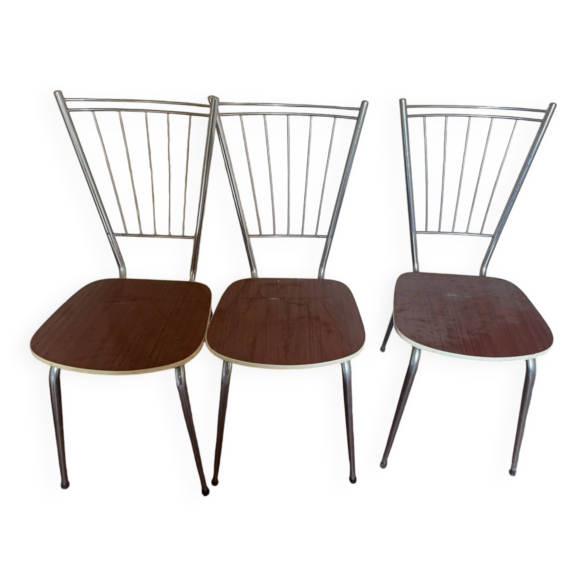 3 chaises, années 1970