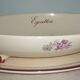 Asparagus drainer on tray
