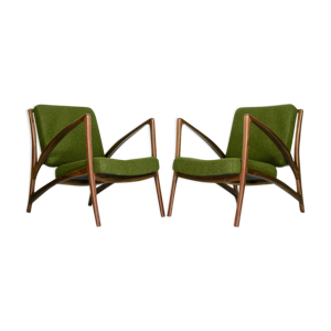 Paire de fauteuils design néerlandais