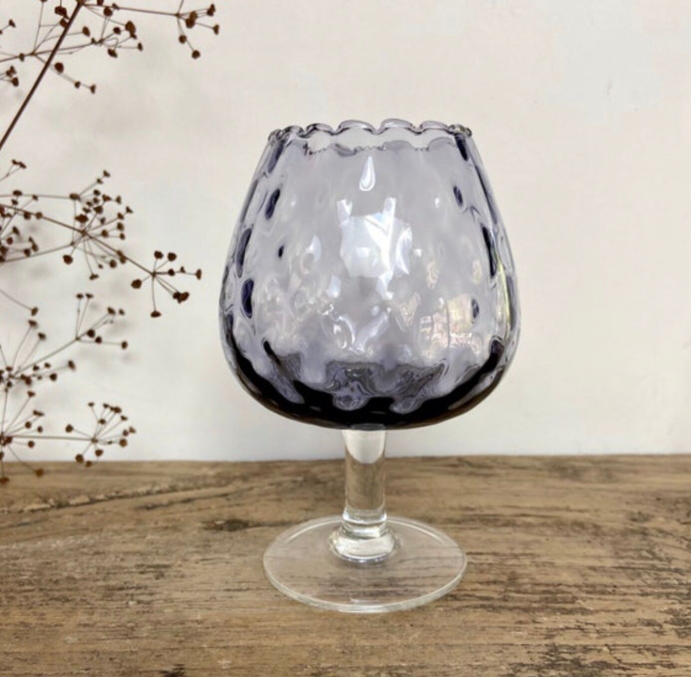 Trio of small Empoli vases