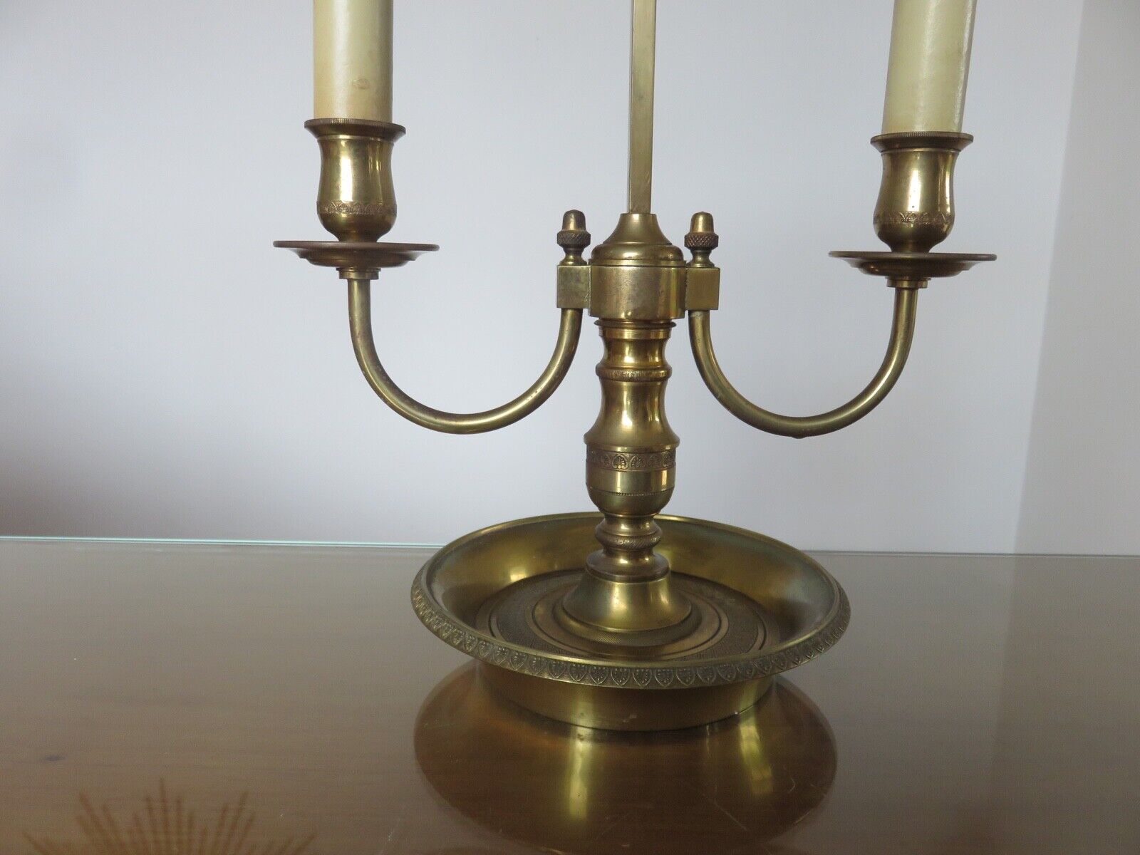 Lampe bouillotte style empire edition Lucien Gau