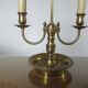 Lampe bouillotte style empire edition Lucien Gau