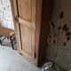 Old narrow cabinet