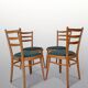 Set of 4 TON chairs, Czech vintage 1960s.