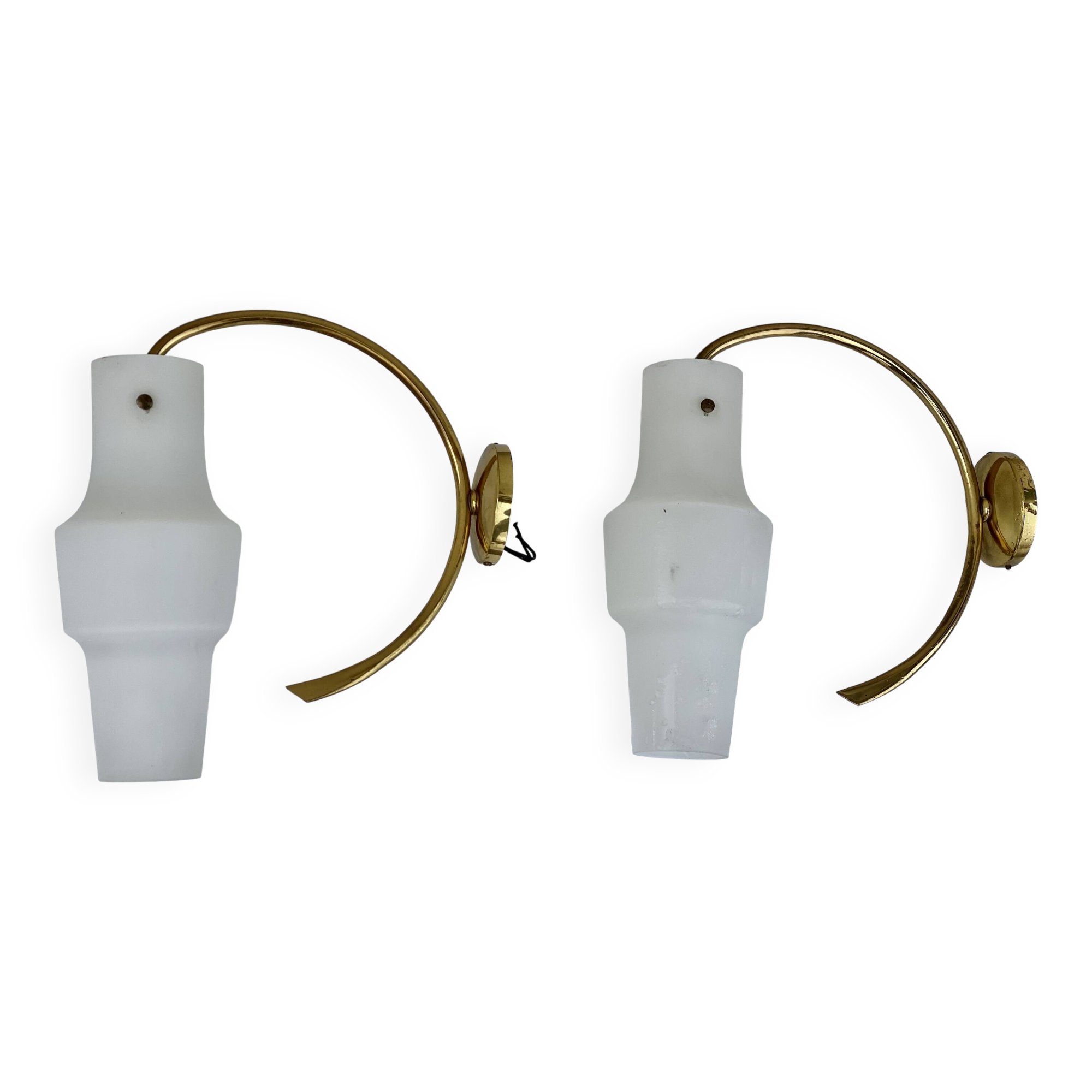 Pair of Arlus Vintage 1950 wall lights