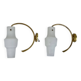 Pair of Arlus Vintage 1950 wall lights