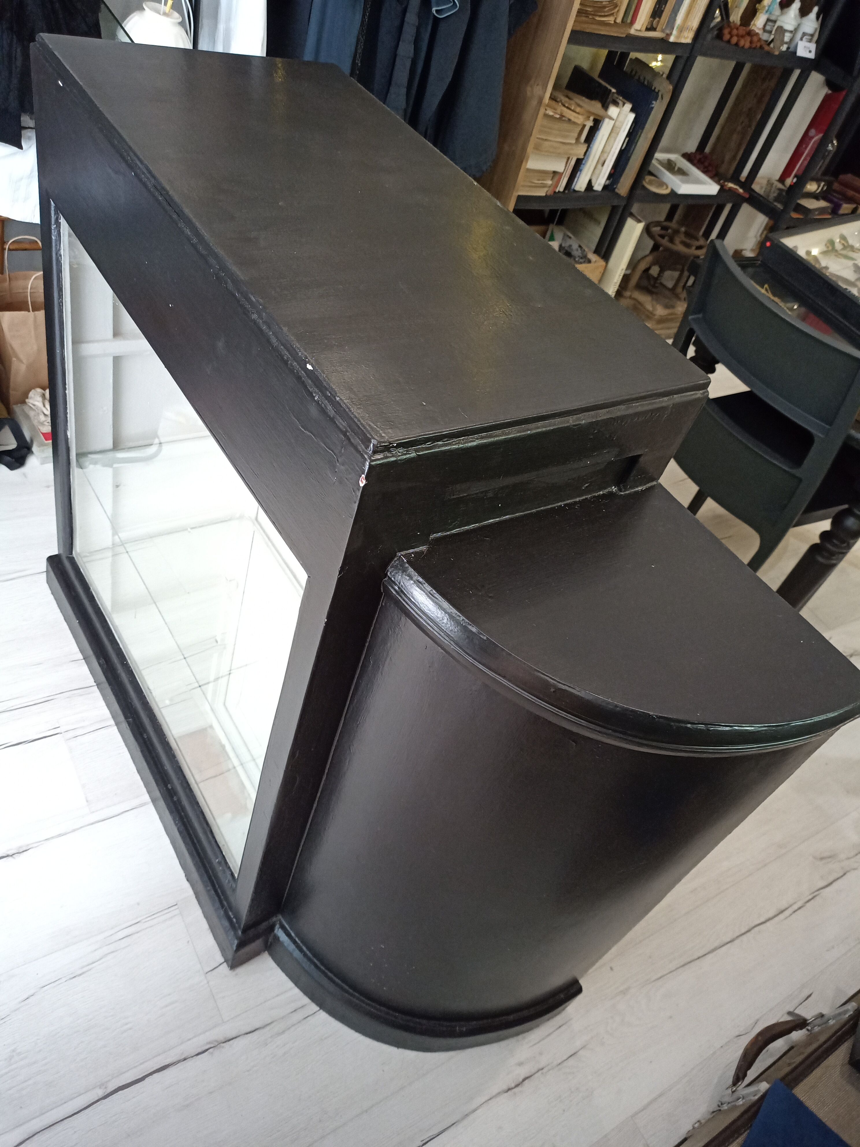 Furniture counter counter black box 30s