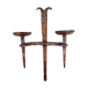 Wrought iron wall light