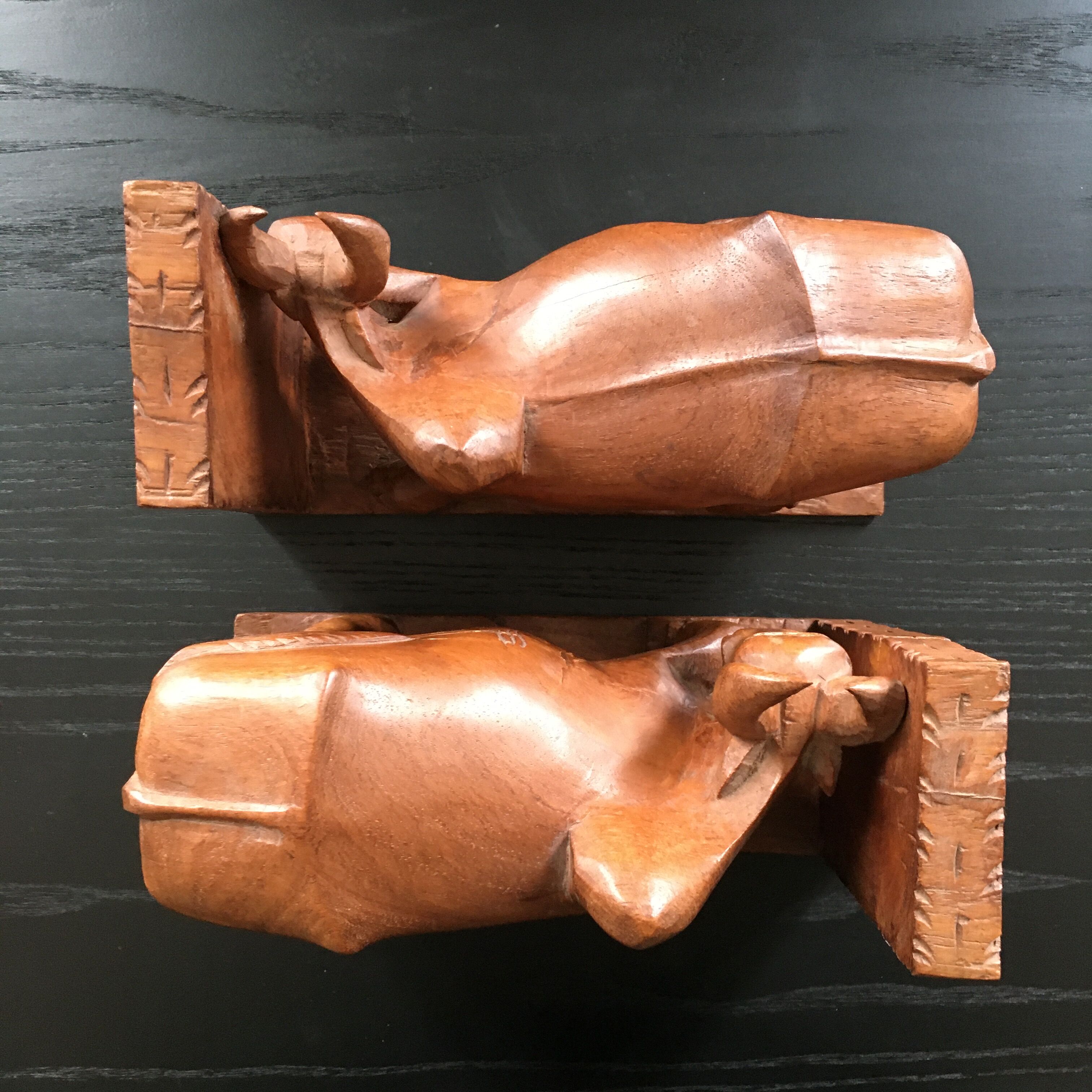 Pair of greenhouse buffalo books