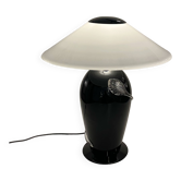 Lampe de table Murano N&B de 1980'