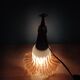 Walker Lamp lampshade orange glass support brass dp 1122221