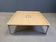 Post modern coffee table with cork and glass, 1980s