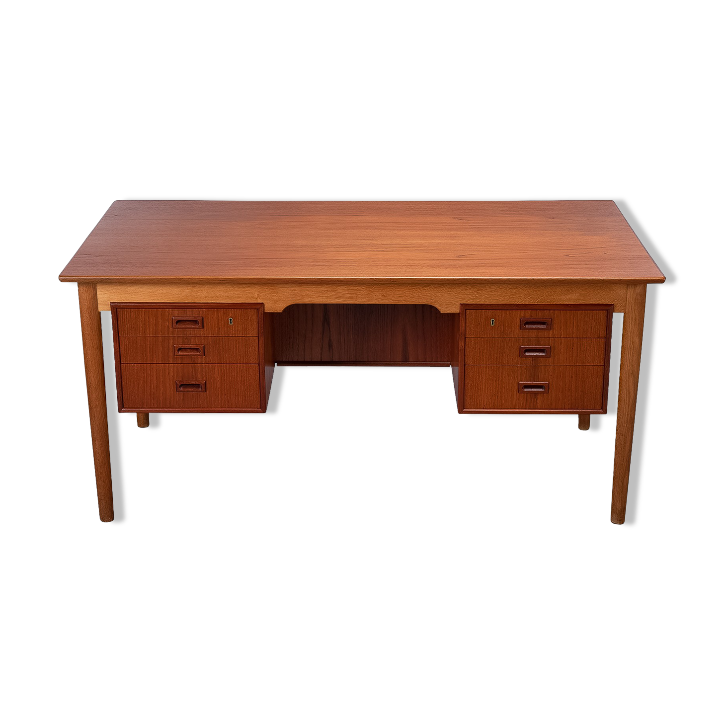 Vintage freestanding design desk, 1960s