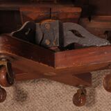Revolving Bookcase with Iron Base - 19th Century