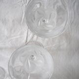 Crystal wine glasses in their boxes - JG Durand, collection florence « satine » 18 cl