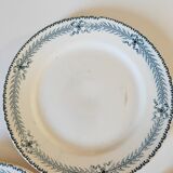 3 plates iron earth Chinon