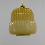Suspension en verre du milieu du siècle, années 1960