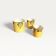 Set of 3 small Art Deco pots De Bruyn Fives