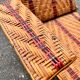 Antique rattan and wicker chaise longue, circa 1930
