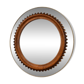 Miroir circulaire par Fratelli Marelli, Italie, années 1950