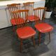 Série de 4 chaises Baumann Menuet, vintage années 1970