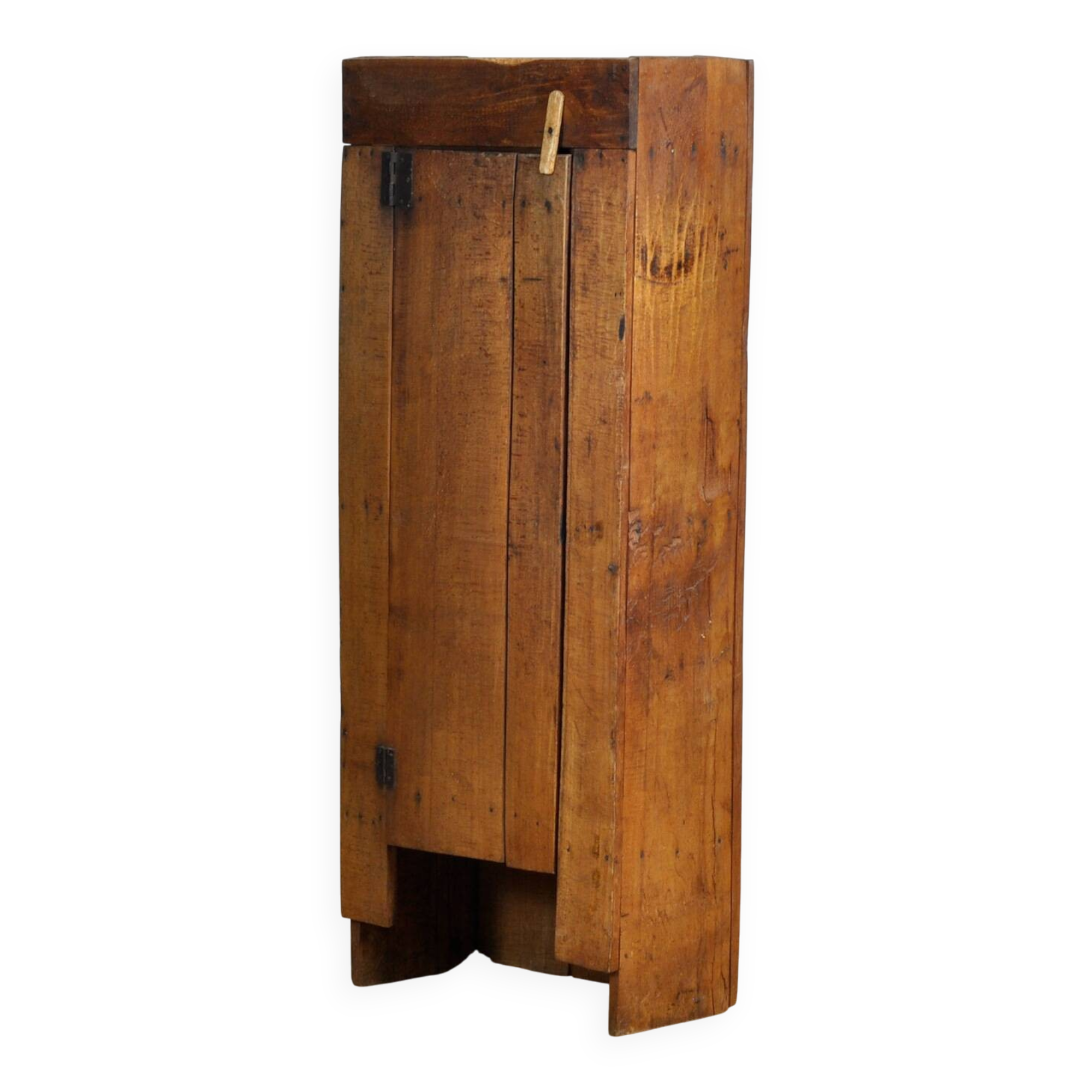Cabinet wabi sabi en hêtre, années 1850