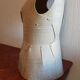Rare old adjustable sewing bust stockman paris in cardboard
