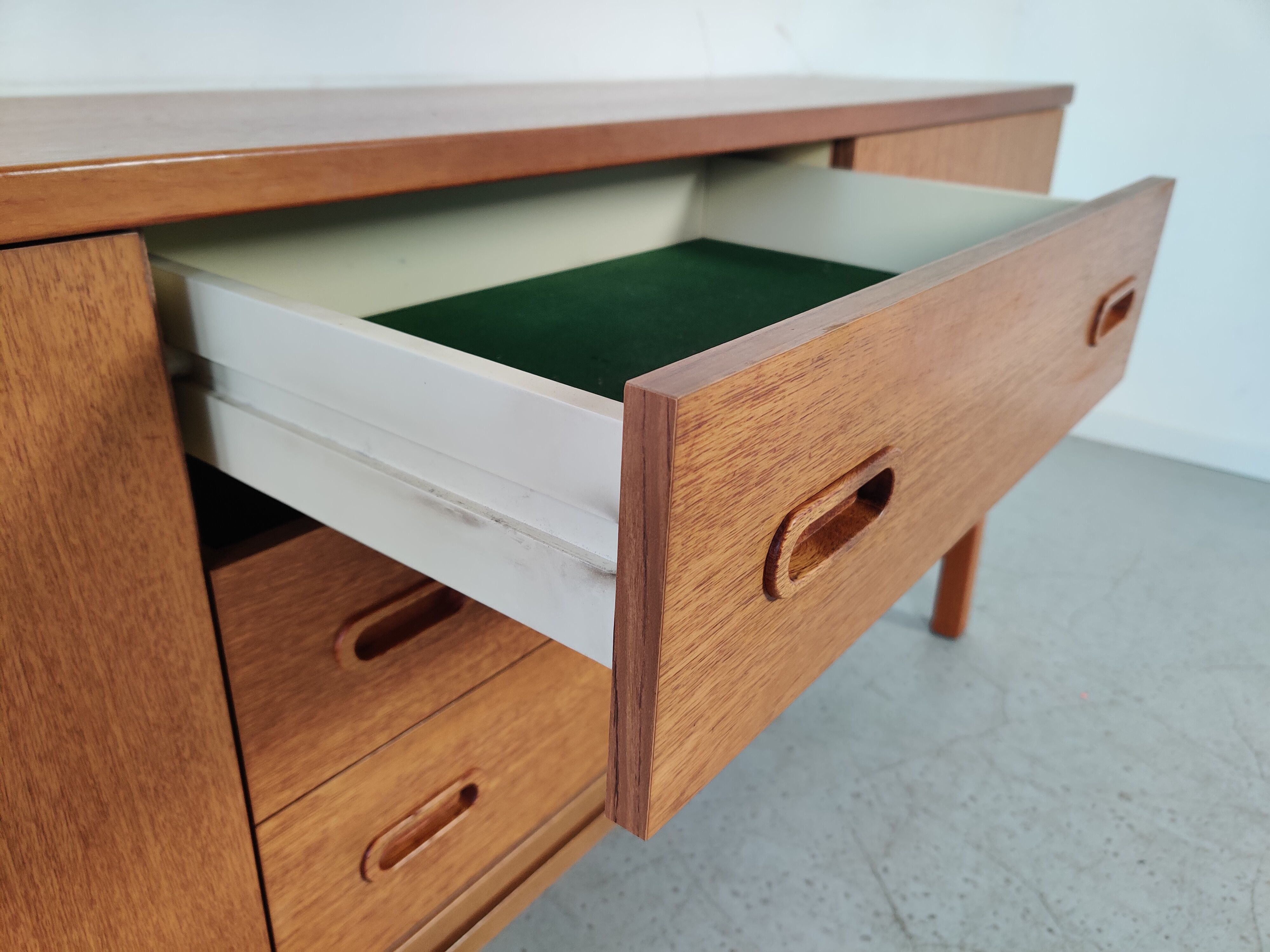 Scandinavian teak sideboard, 60s