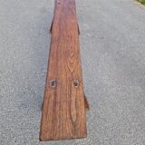 Solid oak bench