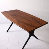 Table basse scandinave pieds noirs
