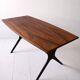 Table basse scandinave pieds noirs