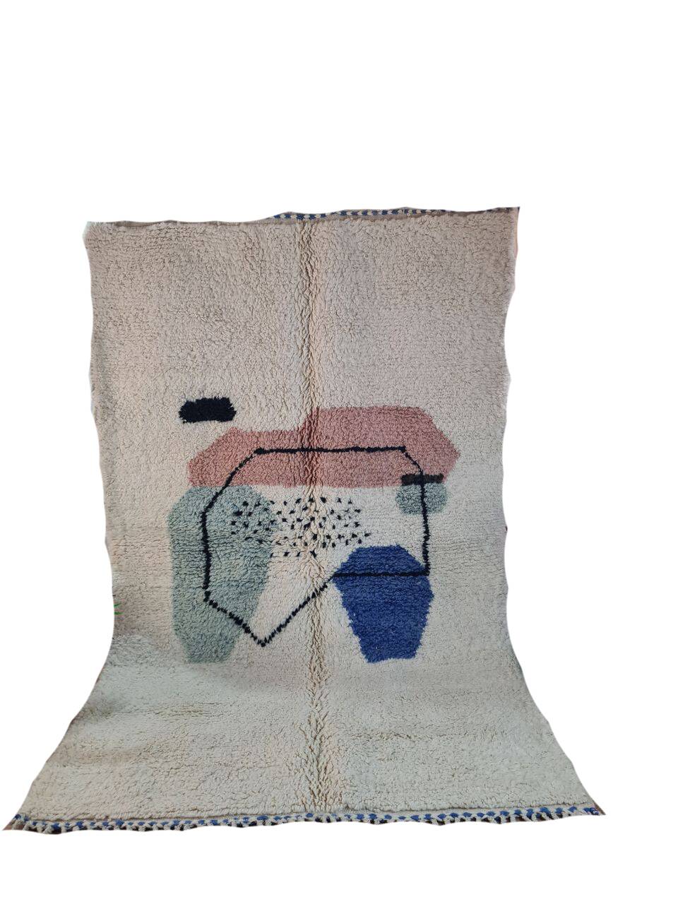 Handmade Moroccan Berber rug 250 X 150 CM