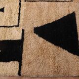 Traditional pure wool Berber rug handwoven size 150/250 cm